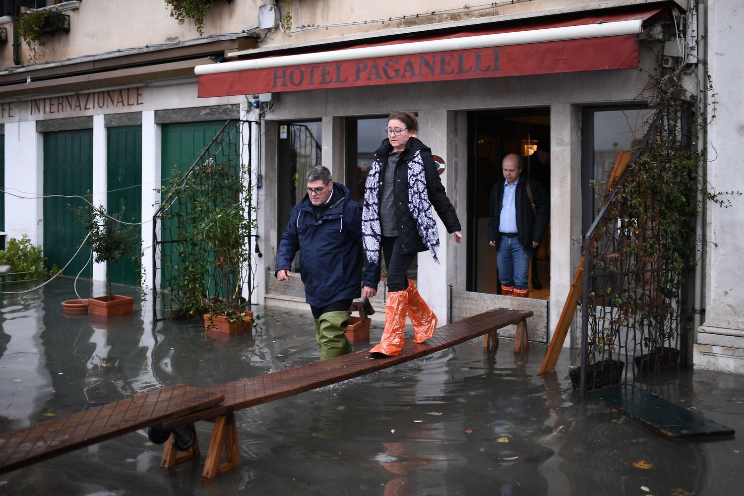 L'acqua alta a Venezia