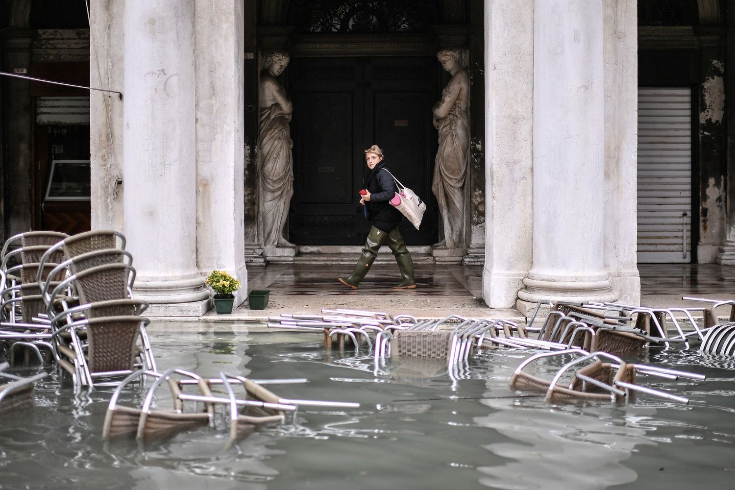 Acqua alta a Venezia, 13 novembre 2019