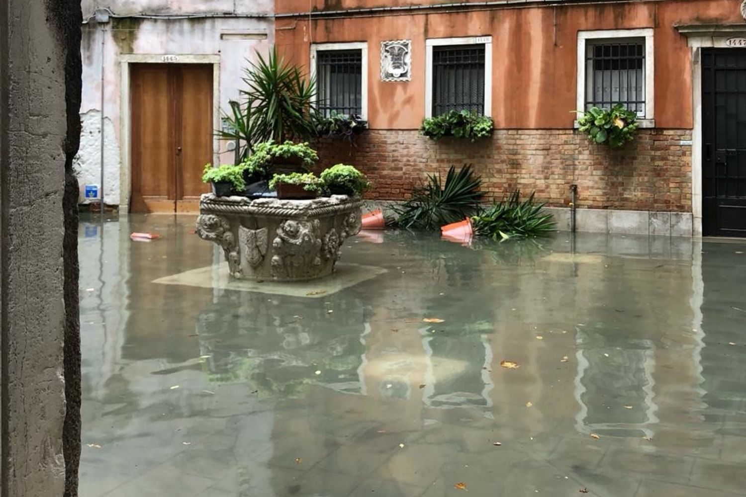 Acqua alta a Venezia