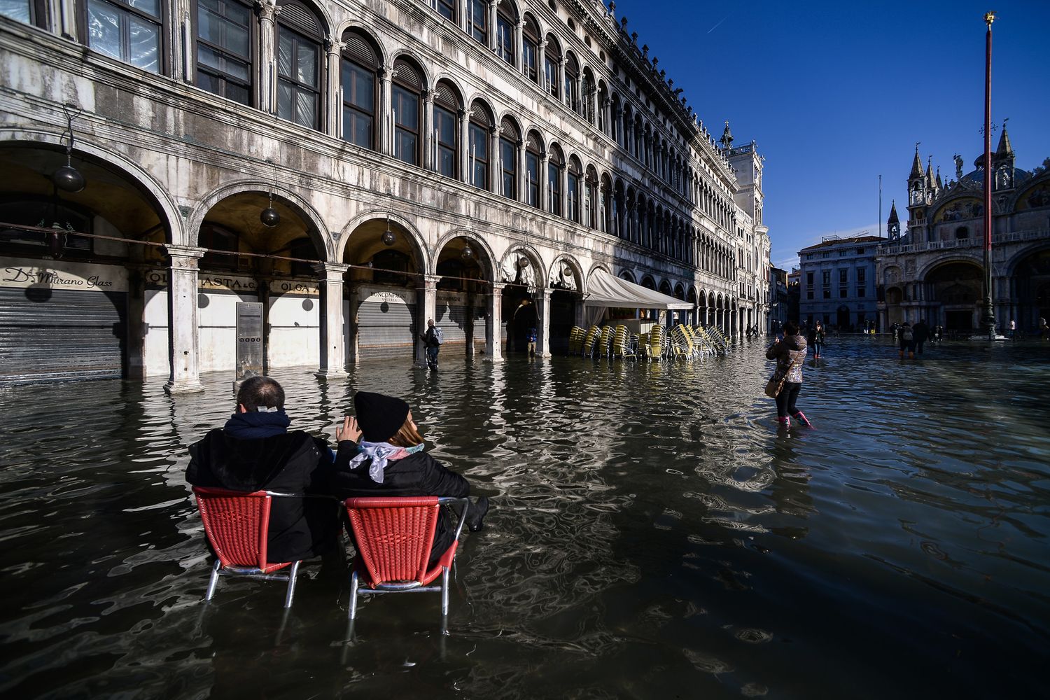 Venezia, acqua alta