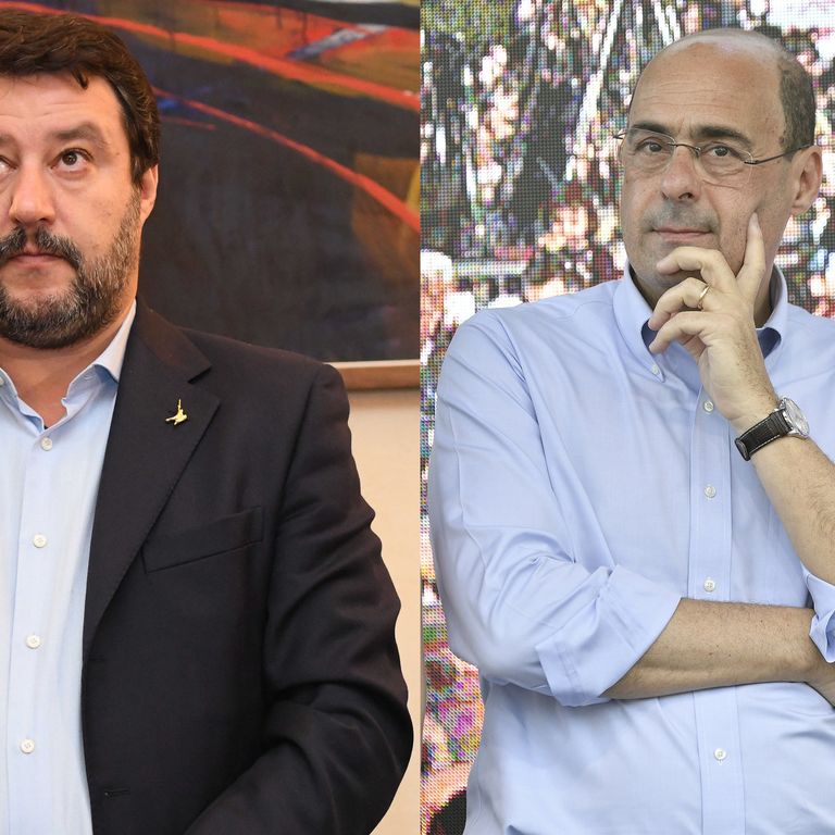 Salvini e Zingaretti