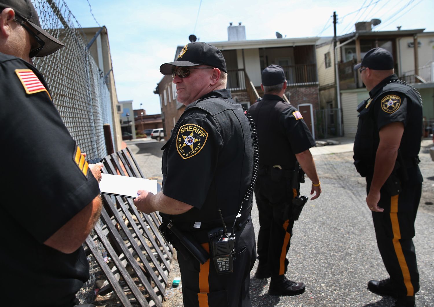 La polizia di Pleasentville, in New Jersey