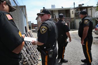 La polizia di Pleasentville, in New Jersey