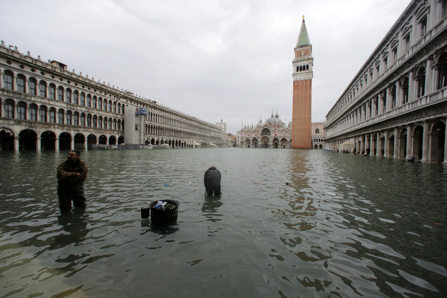 Acqua alta a Venezia