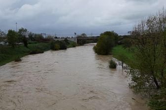 La piena del fiume Cecina