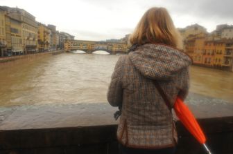 La piena dell'Arno nel 2014