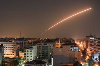 Un missile sparato contro Israele