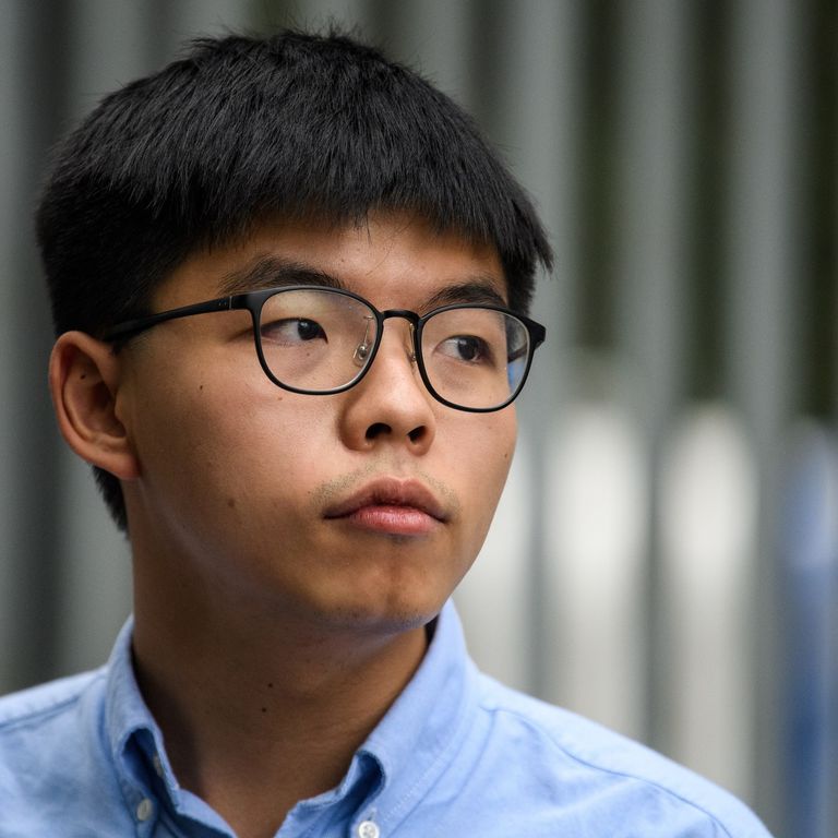 &nbsp;Joshua Wong