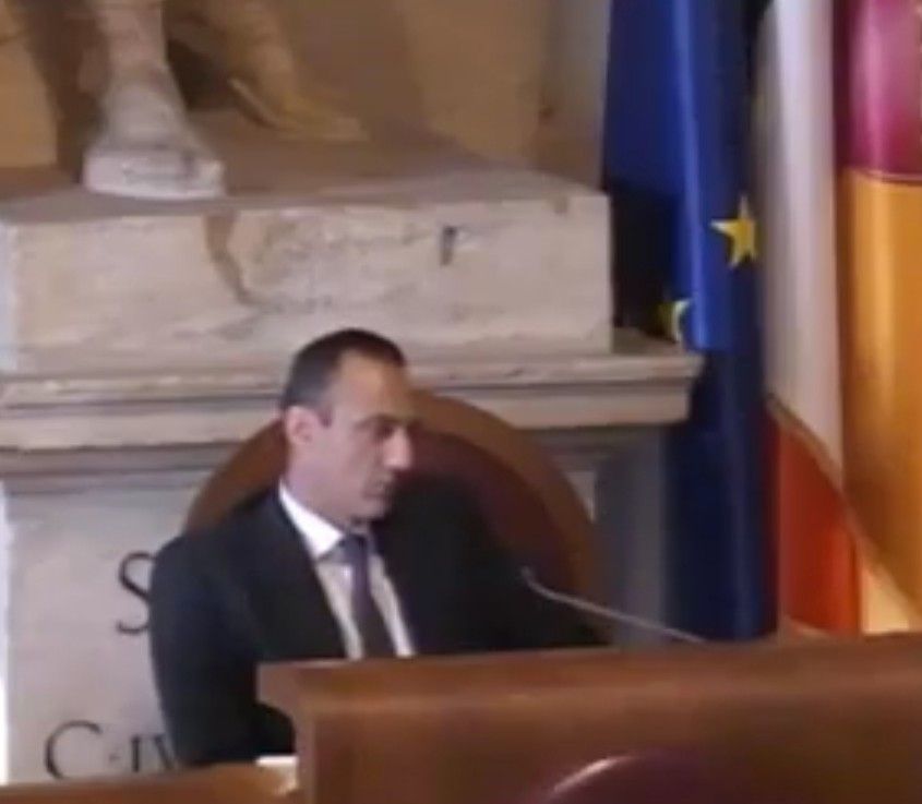 De Vito in Campidoglio, 21 novembre 2019&nbsp;