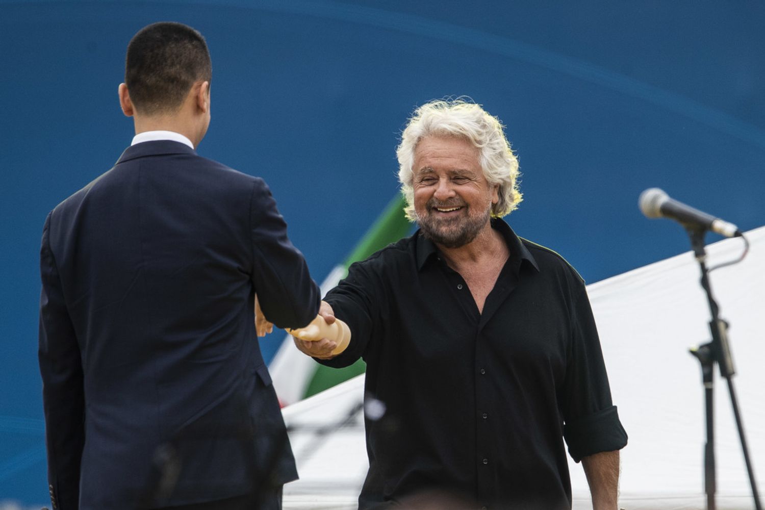 Luigi Di Maio e Beppe Grillo&nbsp;