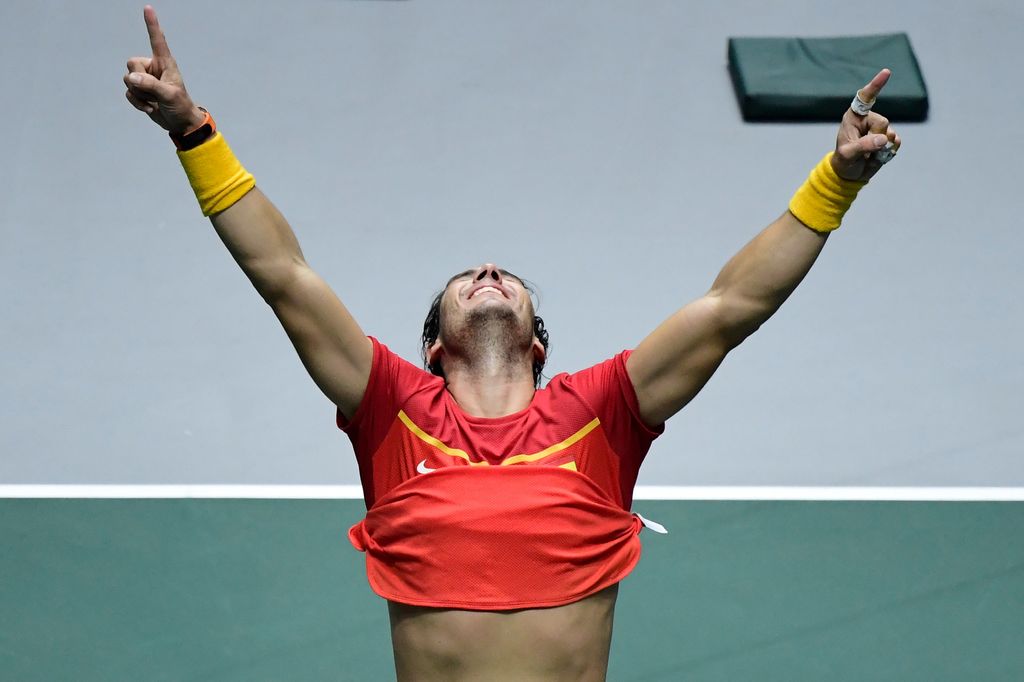 Rafa Nadal, finale di Coppa Davis 2019