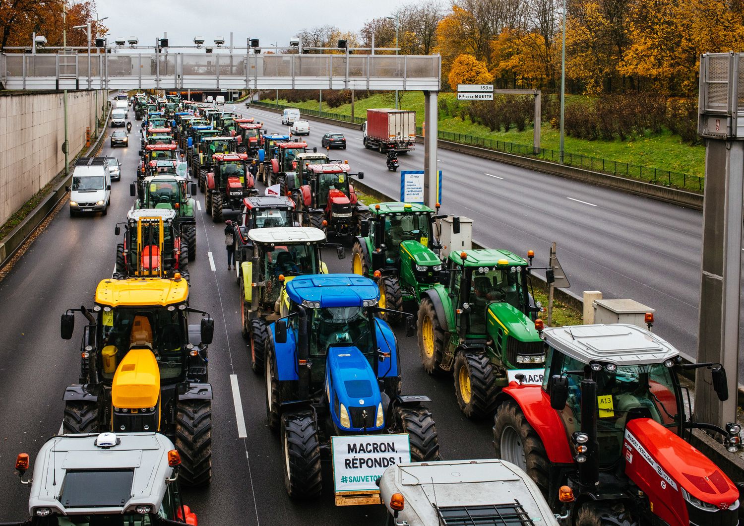 La protesta degli agricoltori in Francia