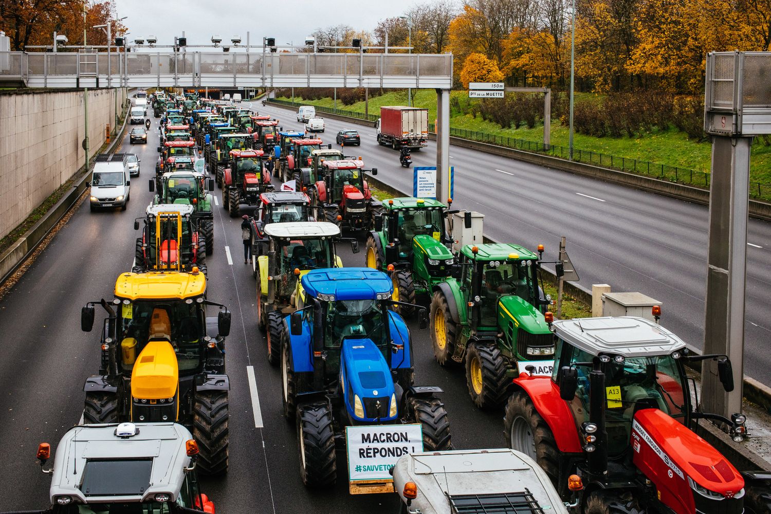 La protesta degli agricoltori in Francia