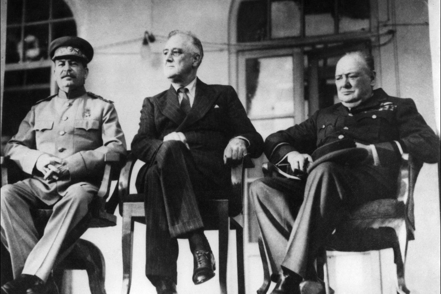 Stalin, Roosevelt e Churchill