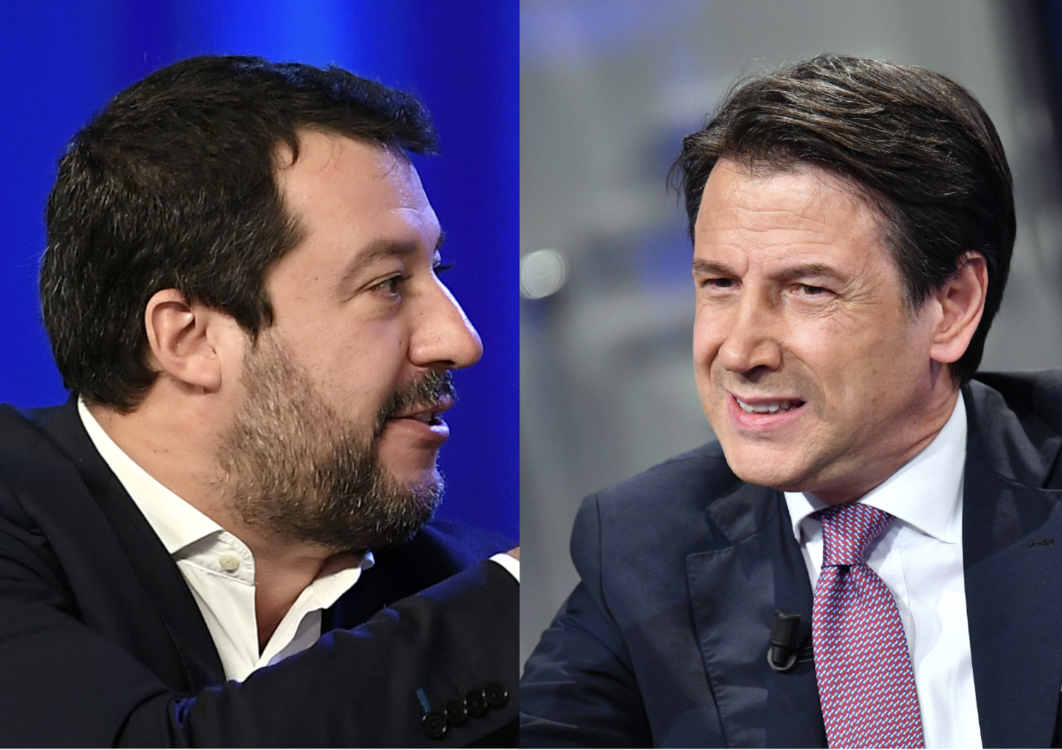 Matteo Salvini, Giuseppe Conte