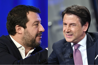 Matteo Salvini, Giuseppe Conte