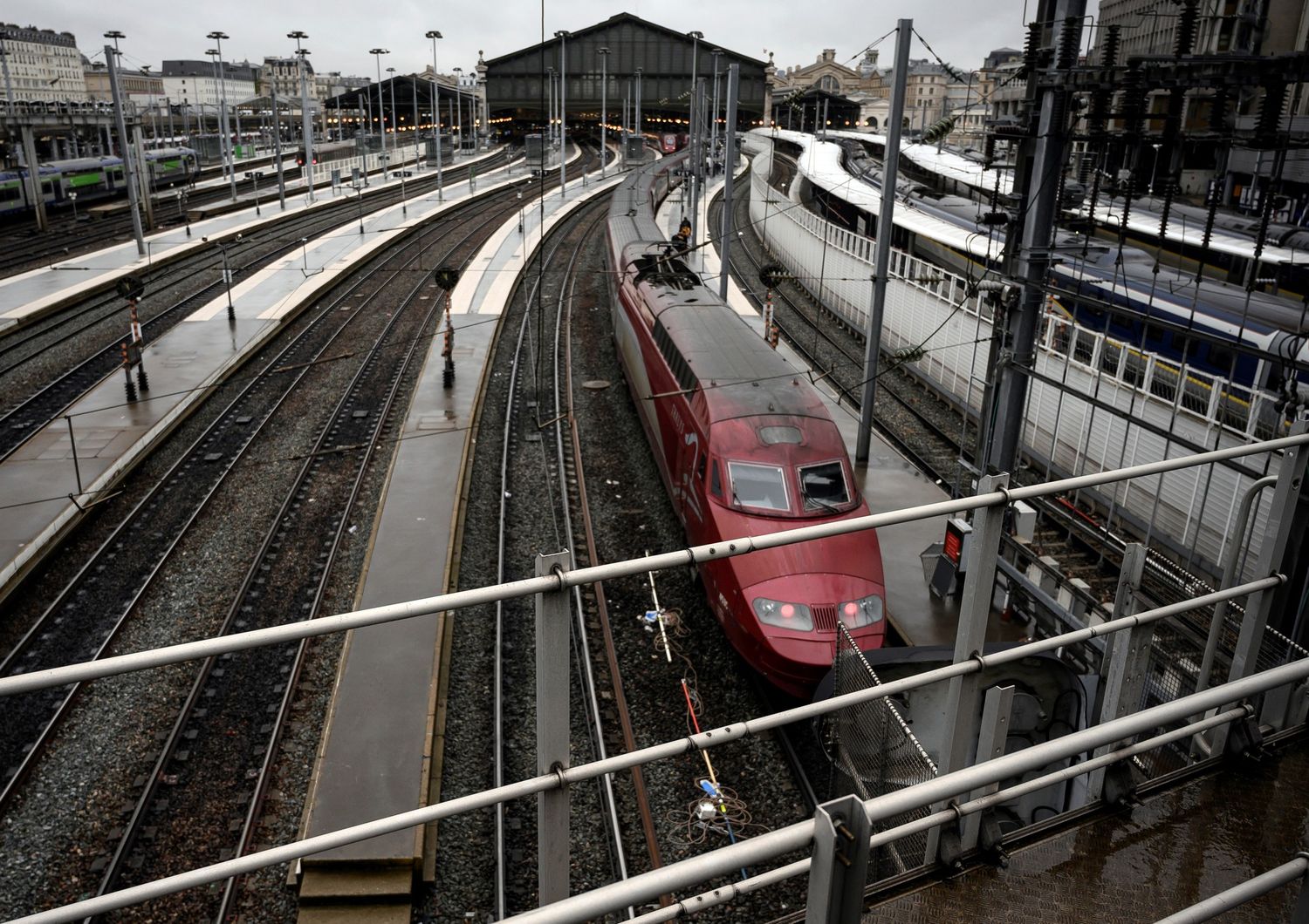 gare du nord stazione evacuata parigi