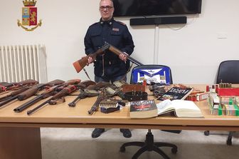 Il sequestro di armi all'ex pentito di mafia, neofascista