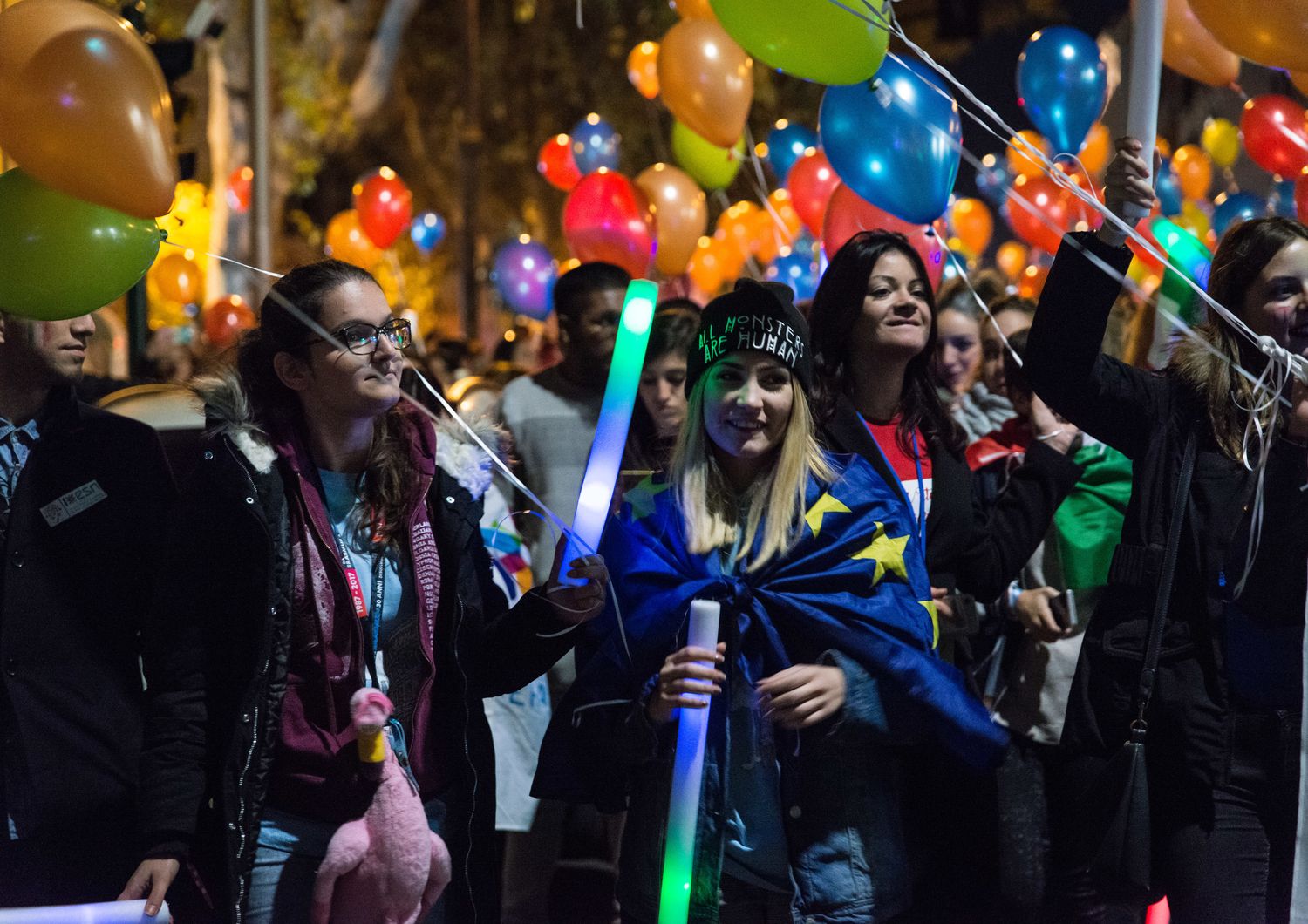 L'incontro degli studenti dell'Erasmus a Roma nel 2017