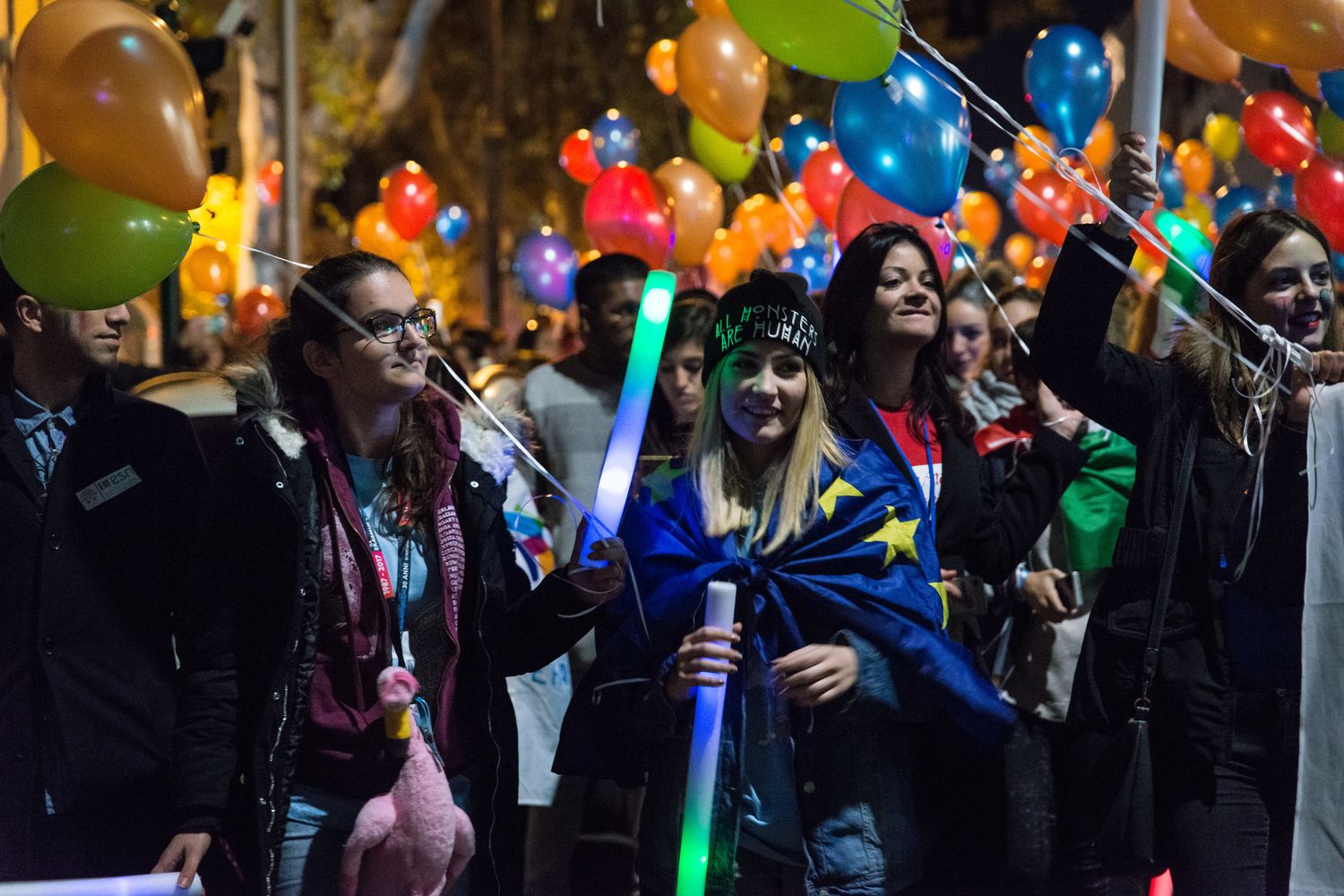 L'incontro degli studenti dell'Erasmus a Roma nel 2017