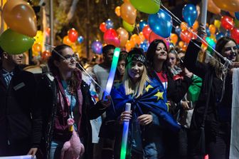 L'incontro degli studenti dell'Erasmus a Roma nel 2017