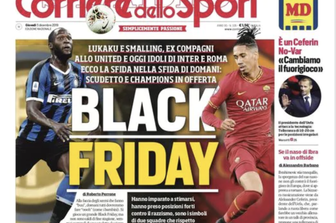 black friday corriere sport lukaku smalling zazzaroni