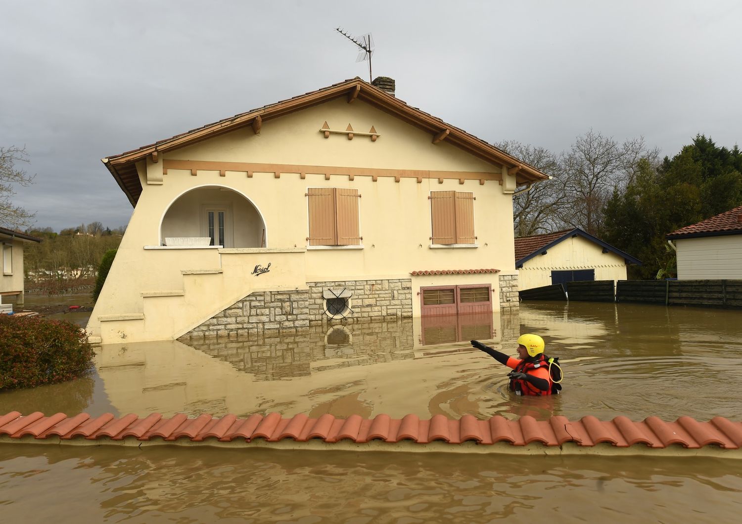 L'inondazione nei Pirenei