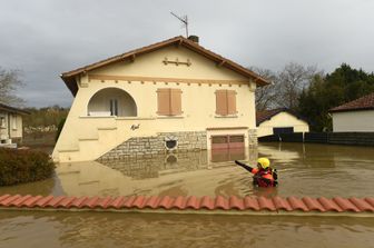 L'inondazione nei Pirenei