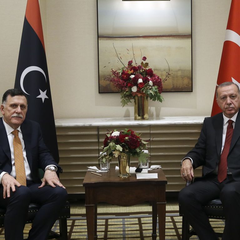 Sarraj ed Erdogan