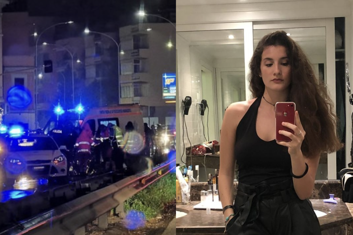 Gaia, una delle due sedicenni investite e uccise a Roma