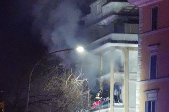 Incendio appartamento a Roma, Ponte Milvio
