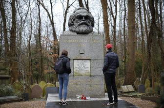 La tomba di Marx a Highgate