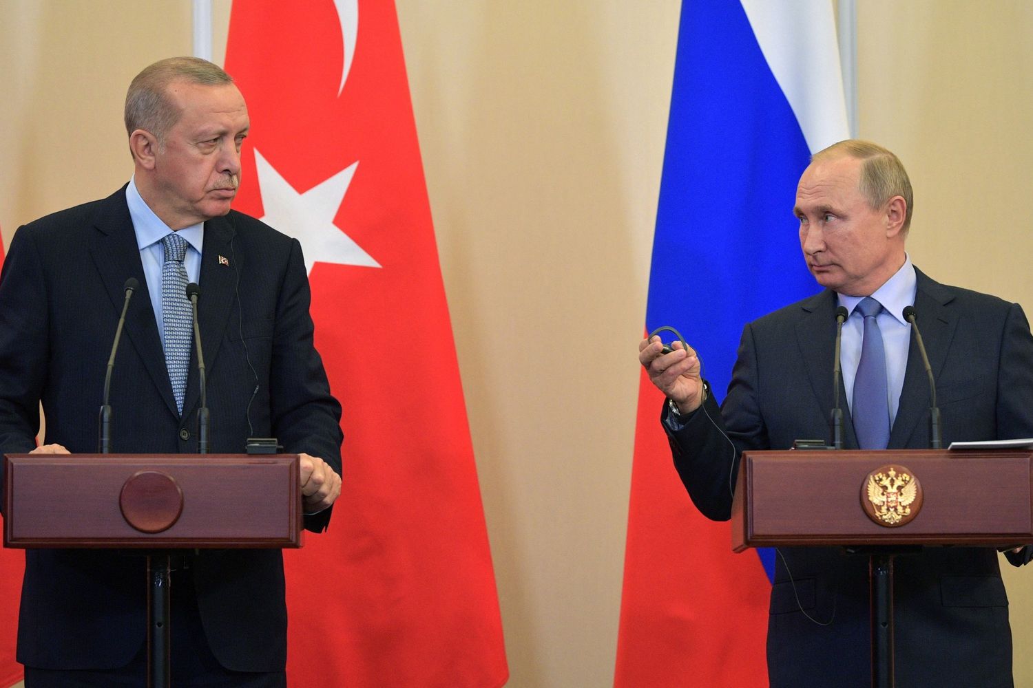 Erdogan e Putin