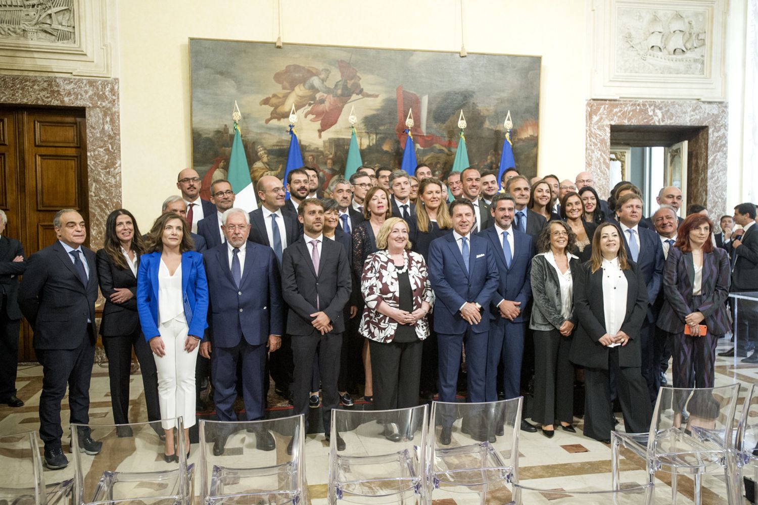 Il giuramento del governo Conte&nbsp;