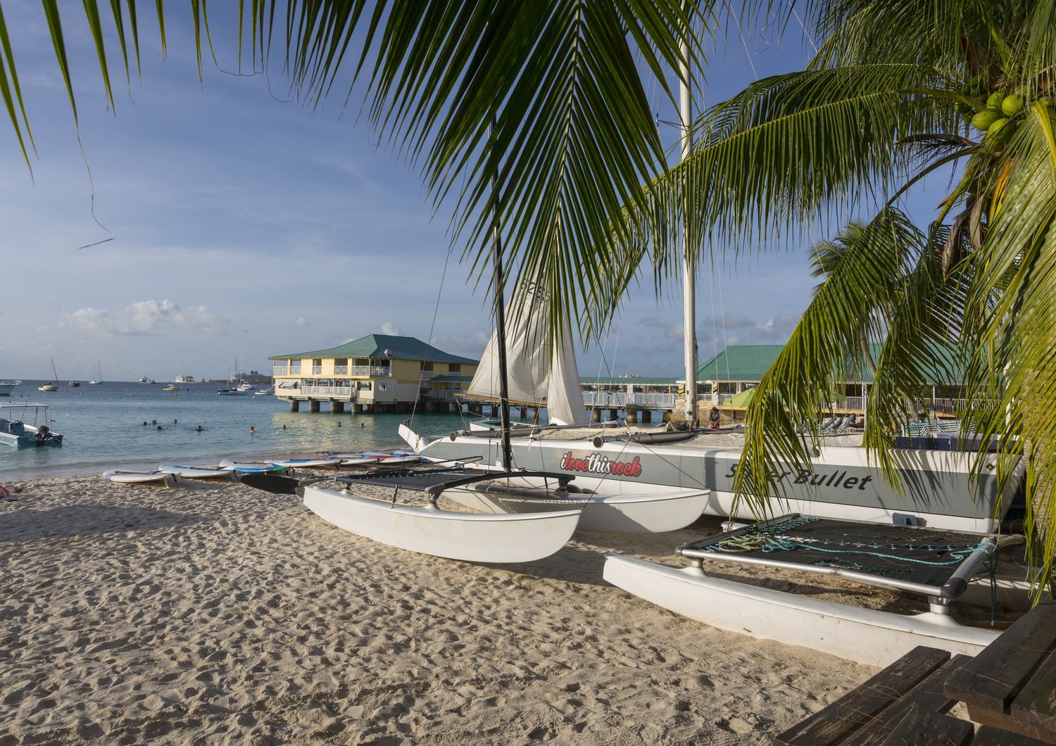 Una spiaggia delle Barbados