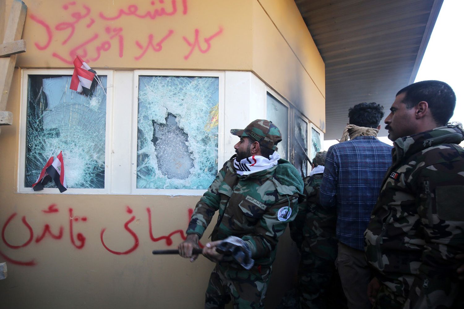 Proteste all'ambasciata Usa in Iraq&nbsp;