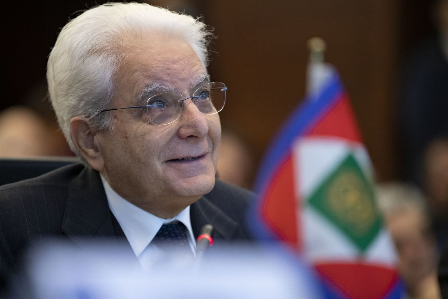 Il presidente della Repubblica, Sergio Mattarella