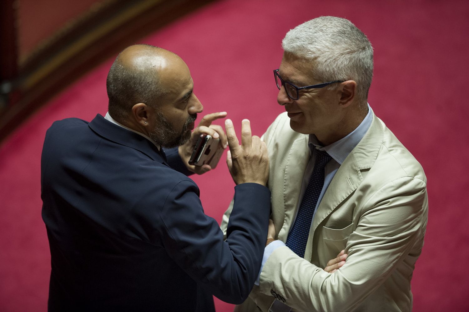 Gianluigi Paragone, Nicola Morra