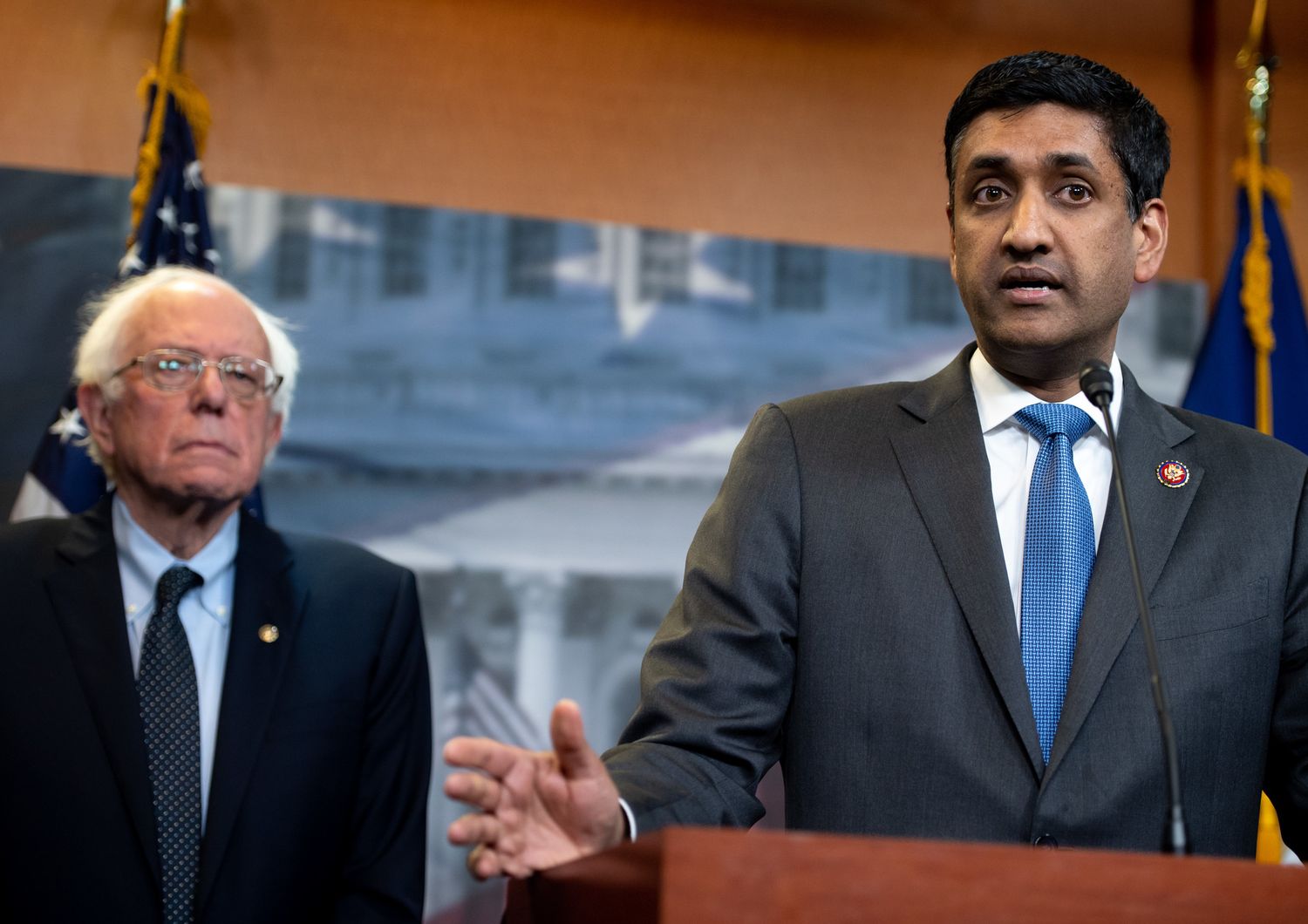 Bernie Sanders e Ro Khanna