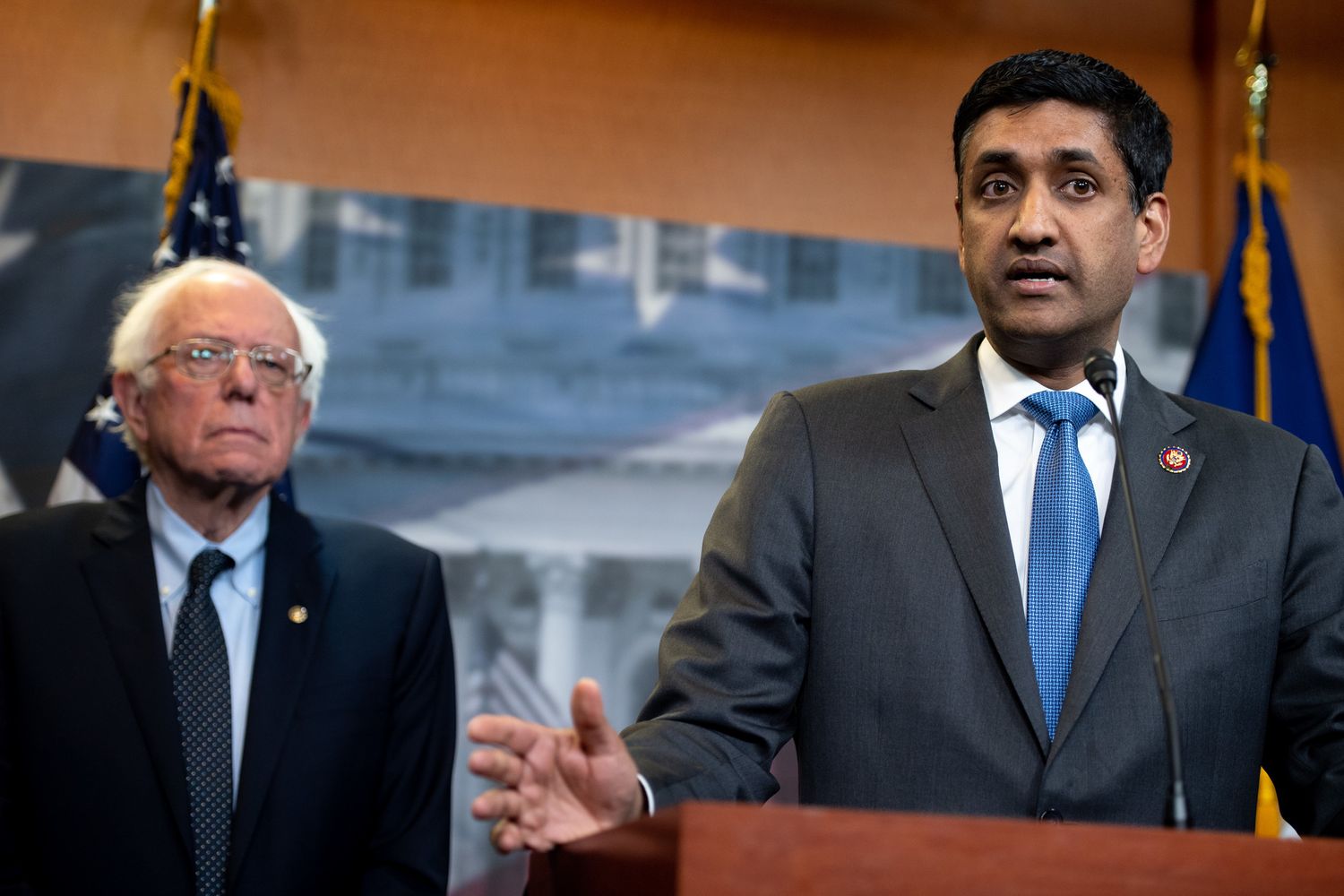 Bernie Sanders e Ro Khanna
