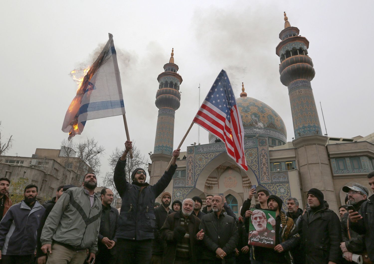 Proteste dopo la morte di Soleimani