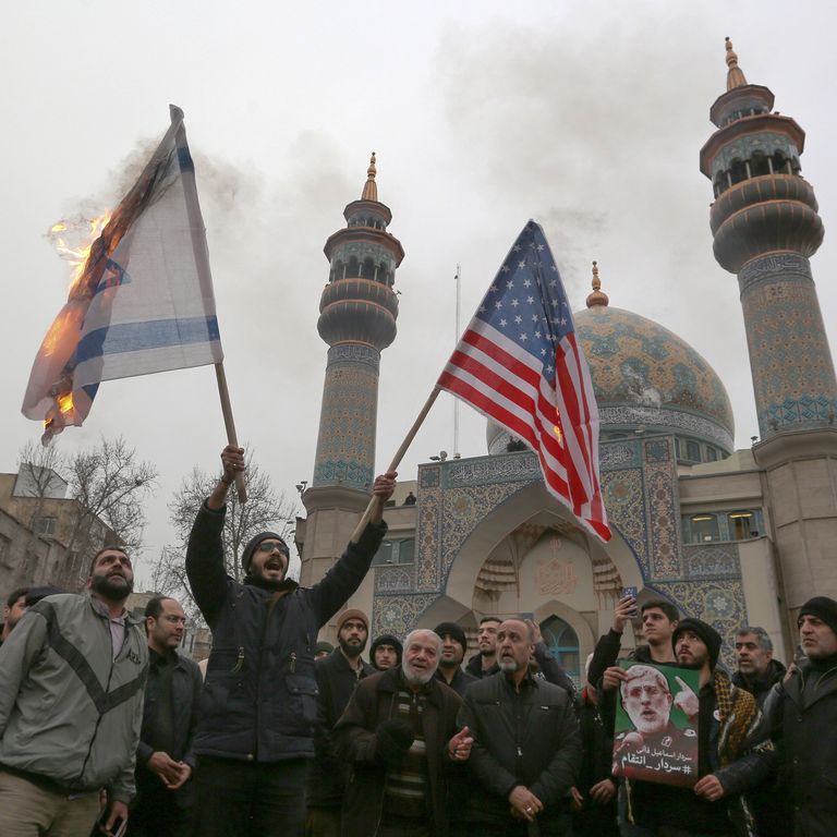 Proteste dopo la morte di Soleimani