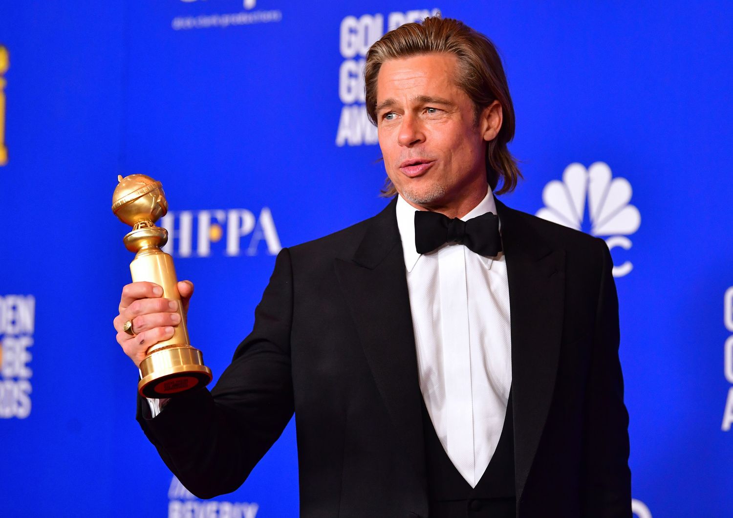 Brad Pitt ai Golden Globes 2020