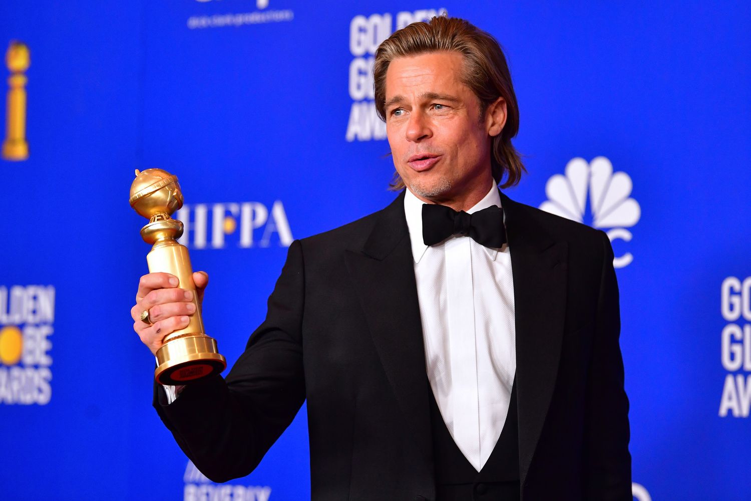 Brad Pitt ai Golden Globes 2020