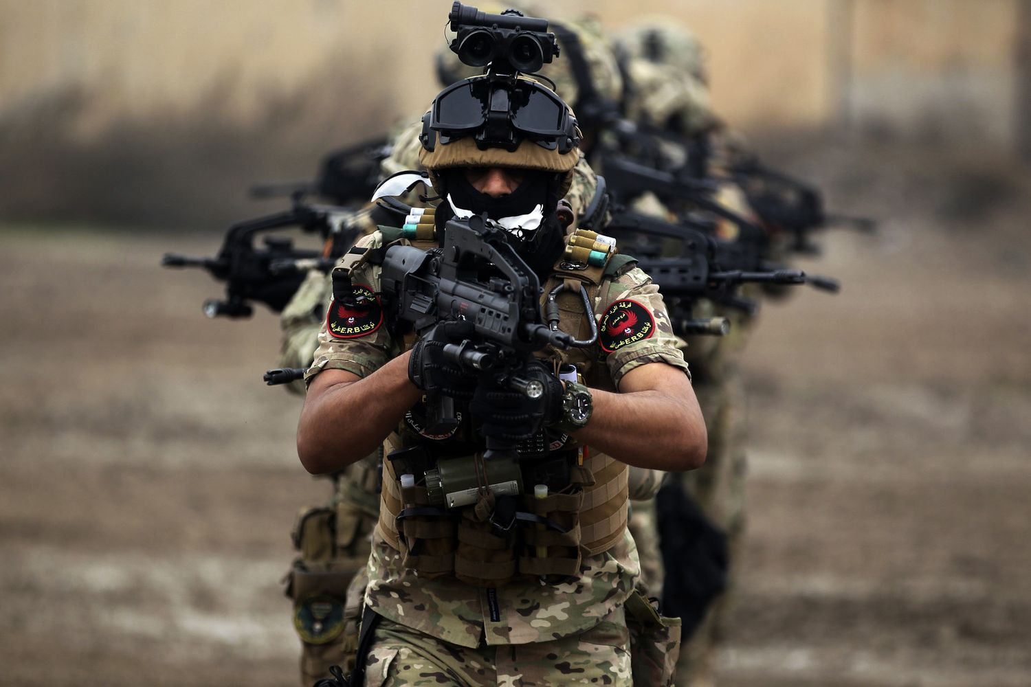 Militari iracheni addestrati dalle forze italiane