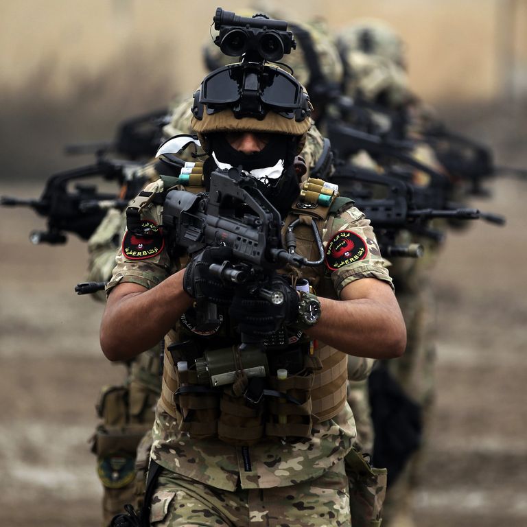 Militari iracheni addestrati dalle forze italiane