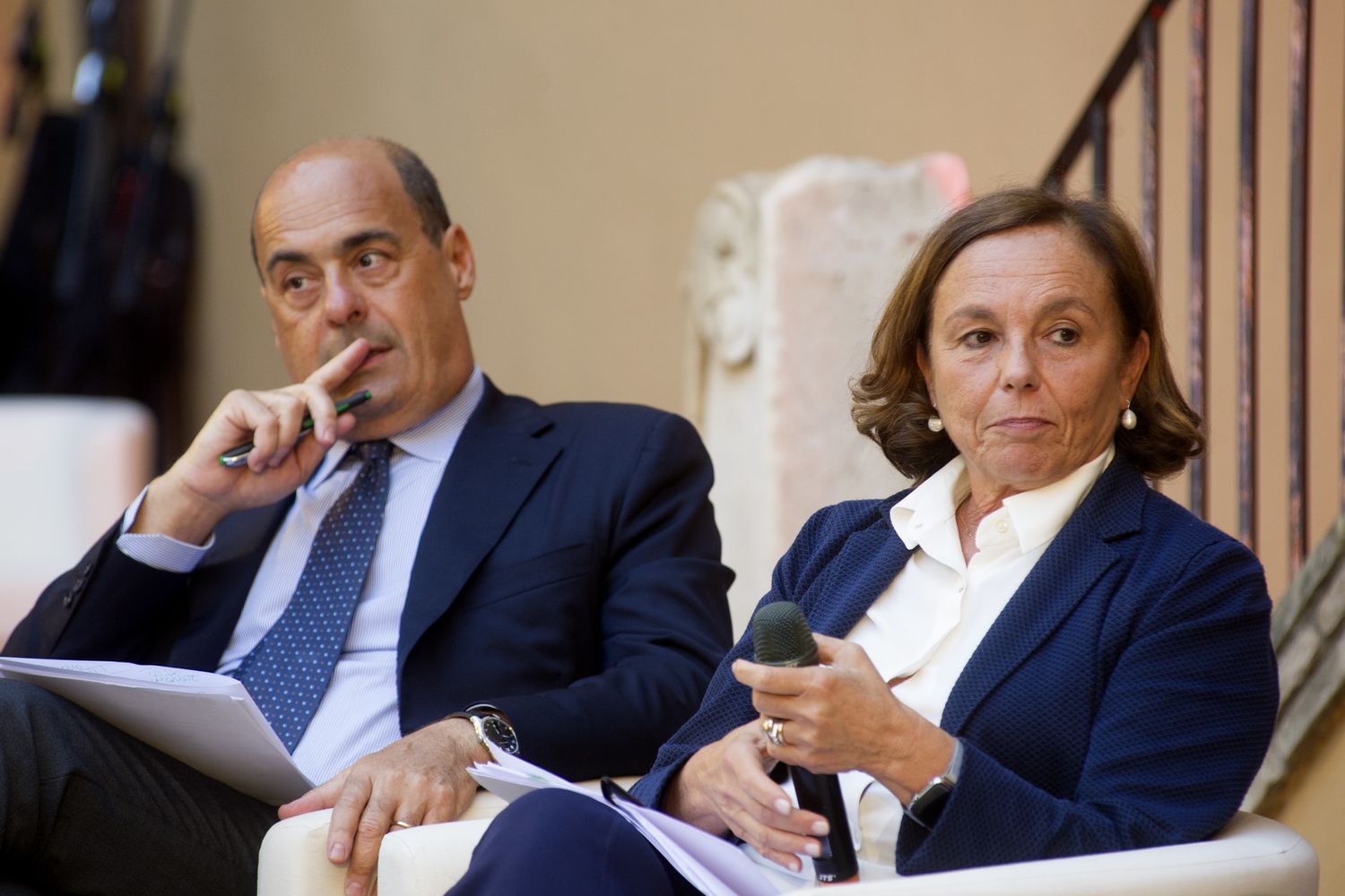 Zingaretti e Lamorgese