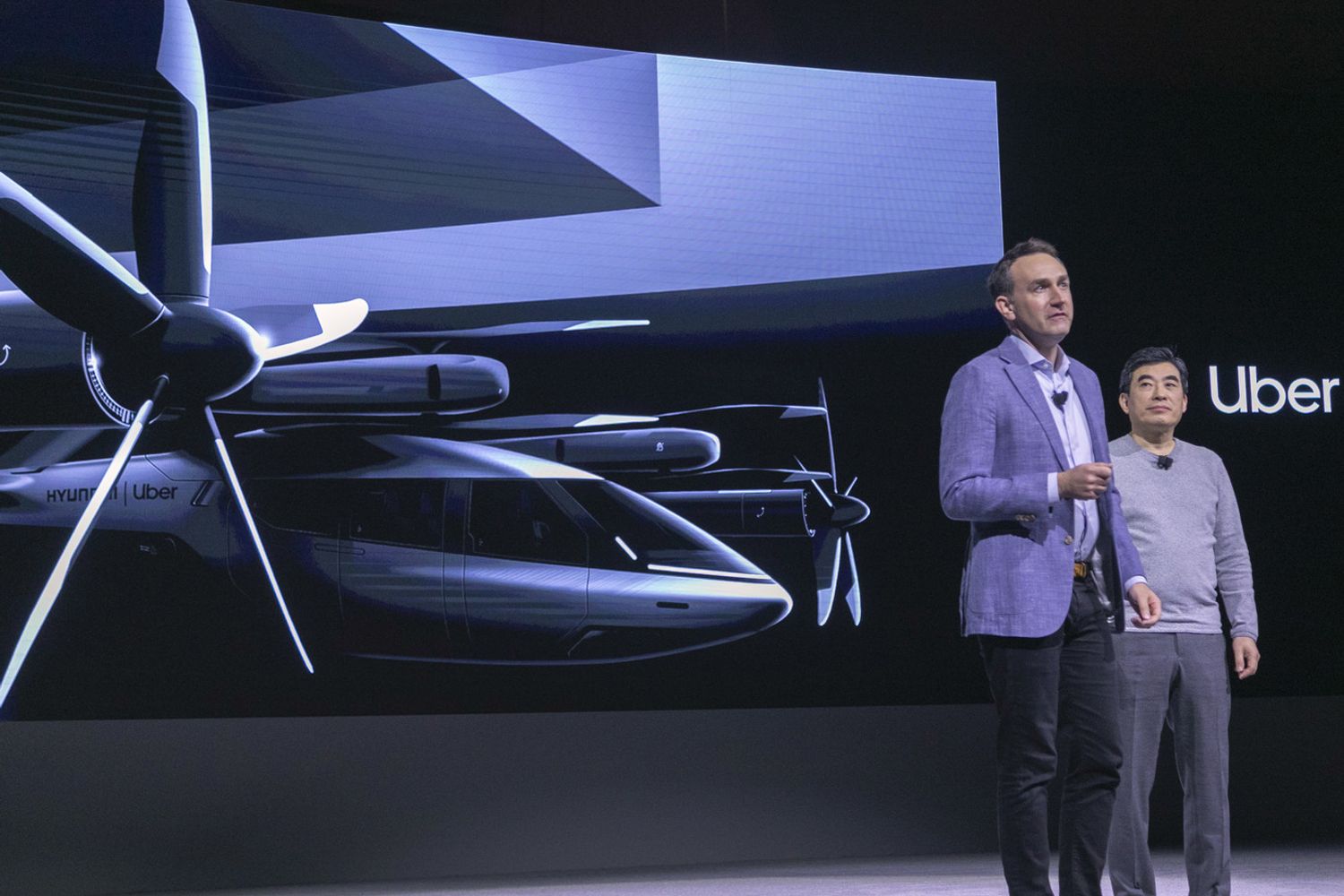 La presentazione del taxi elettrico volante di Uber