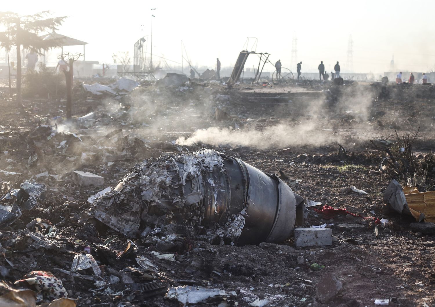 Incidente aereo in Iran (archivio)