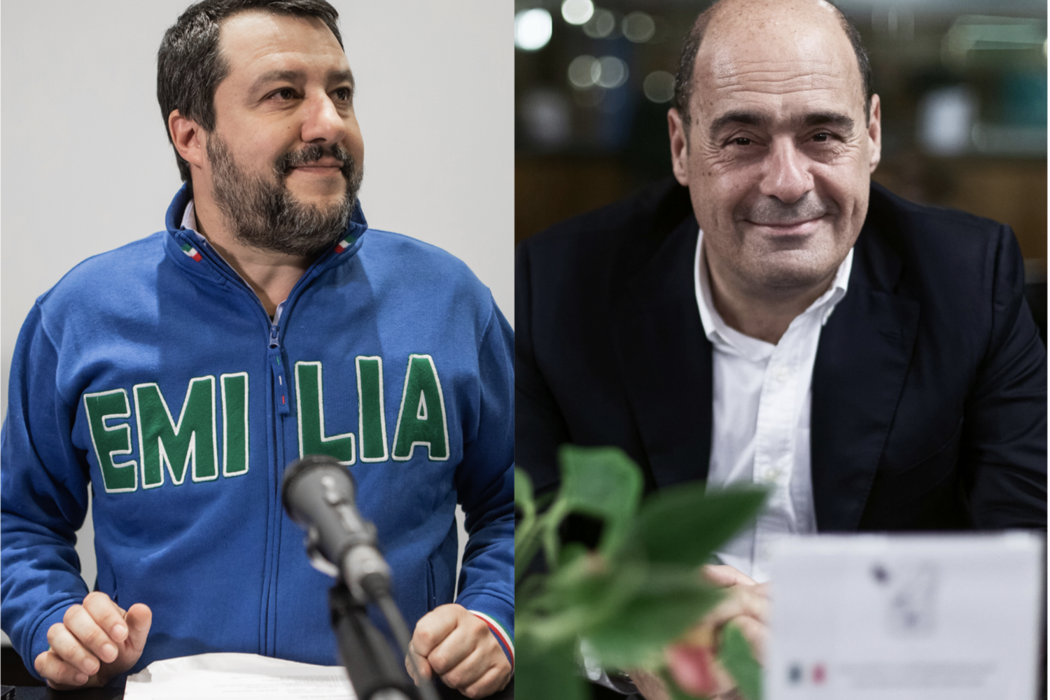 Matteo Salvini, Nicola Zingaretti